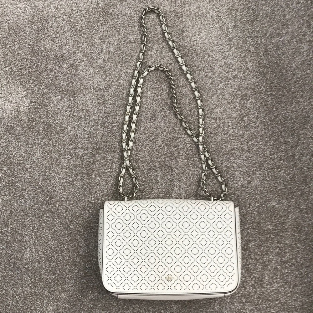 Tory Burch Off White Crossbody Bag